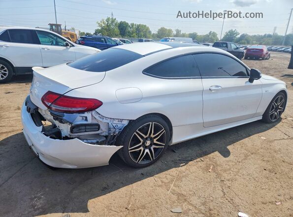 WDDWJ6EB1HF484442 2017 MERCEDES-BENZ C White Widok z przodu