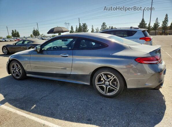 WDDWJ6EB3KF834029 2019 MERCEDES-BENZ C Gray უკანა მარცხენა