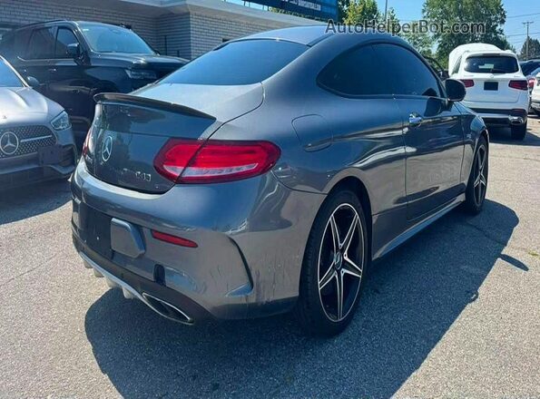 WDDWJ6EB5HF440248 2017 MERCEDES-BENZ C-CLASS Gray Դիմացի տեսք