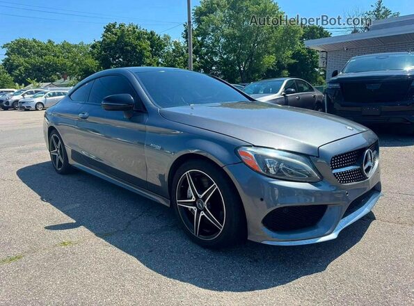 WDDWJ6EB5HF440248 2017 MERCEDES-BENZ C-CLASS Gray Հետևի ձախ