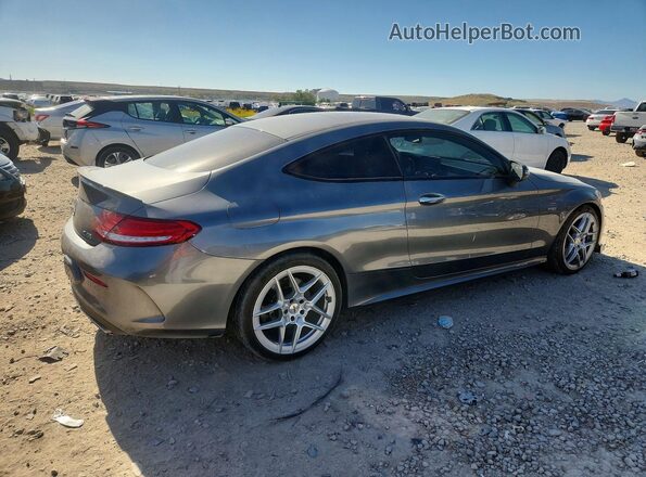 WDDWJ6EB6HF583676 2017 MERCEDES-BENZ C Charcoal Задня права чверть