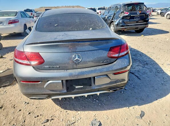 WDDWJ6EB6HF583676 2017 MERCEDES-BENZ C Charcoal Вид ззаду