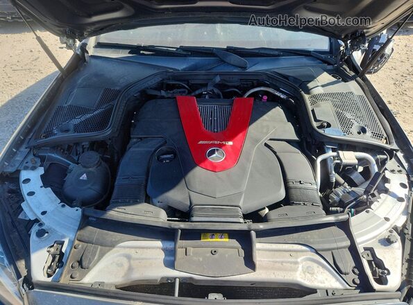 WDDWJ6EB6HF583676 2017 MERCEDES-BENZ C Charcoal Вид задньої частини салону