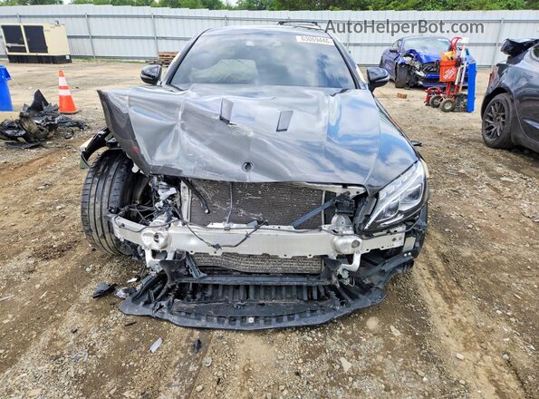 WDDWJ6EB6JF761429 2018 MERCEDES-BENZ C Black წინა ხედი