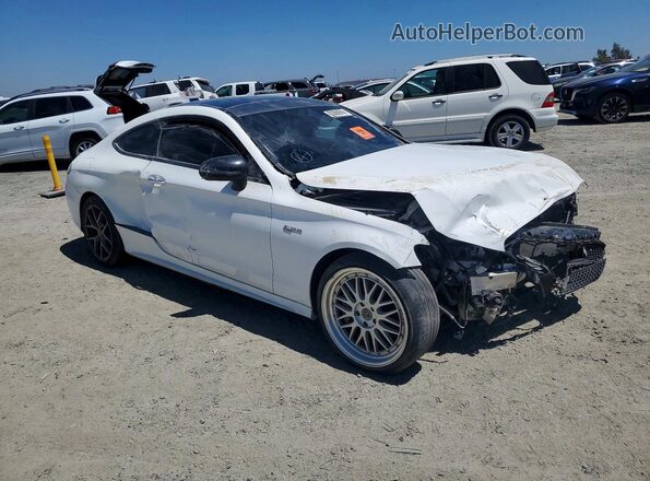 WDDWJ6EB8HF453110 2017 MERCEDES-BENZ C White Delantero derecho