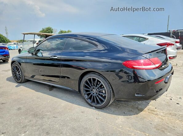 WDDWJ6EB8JF612763 2018 MERCEDES-BENZ C Black Tył lewy