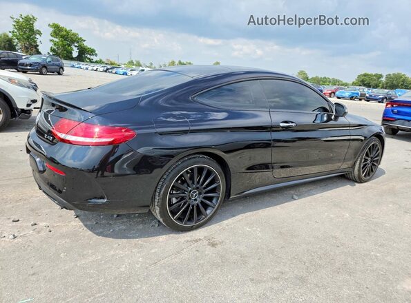 WDDWJ6EB8JF612763 2018 MERCEDES-BENZ C Black Tył prawy
