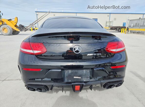 WDDWJ6EB8JF632088 2018 MERCEDES-BENZ C Black Rear view