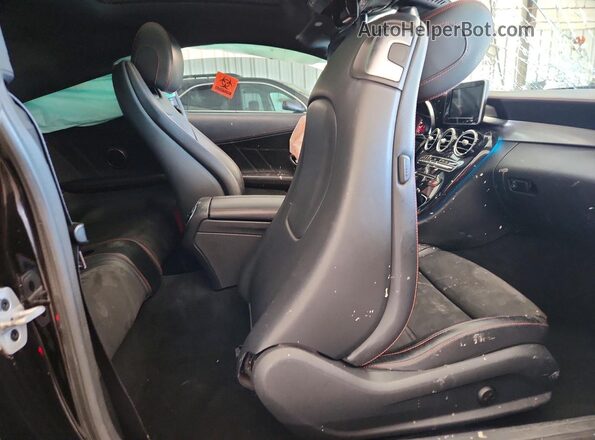 WDDWJ6EBXJF629547 2018 MERCEDES-BENZ C Black Vista de los asientos traseros