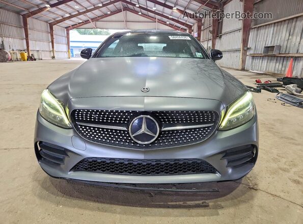 WDDWJ8DB2KF775262 2019 MERCEDES-BENZ C Gray Vista frontal