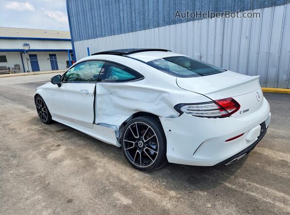 WDDWJ8DB3KF825229 2019 MERCEDES-BENZ C White Trasero izquierdo