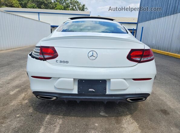 WDDWJ8DB3KF825229 2019 MERCEDES-BENZ C White Vista trasera