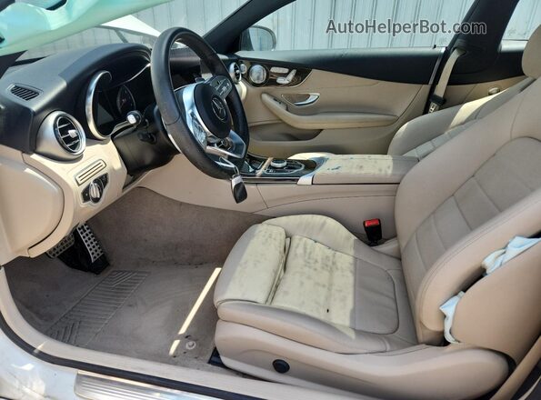 WDDWJ8DB3KF825229 2019 MERCEDES-BENZ C White 