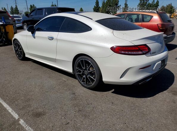 WDDWJ8DB3KF831595 2019 MERCEDES-BENZ C White უკანა მარცხენა