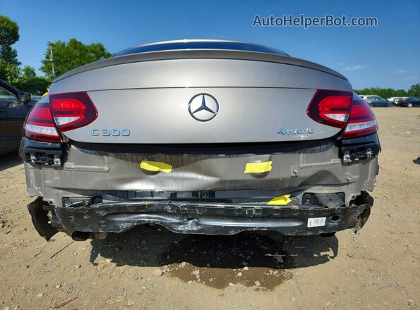 WDDWJ8EB4KF859808 2019 MERCEDES-BENZ C Silver Вид ззаду