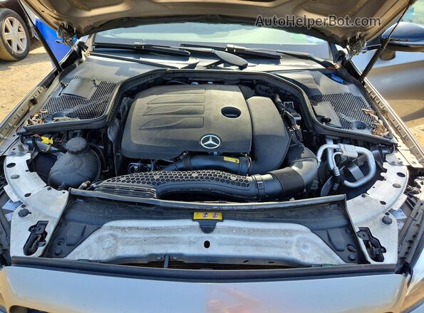 WDDWJ8EB4KF859808 2019 MERCEDES-BENZ C Silver Вид задньої частини салону