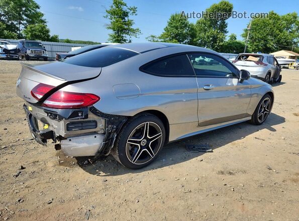 WDDWJ8EB4KF859808 2019 MERCEDES-BENZ C Silver Задня права чверть