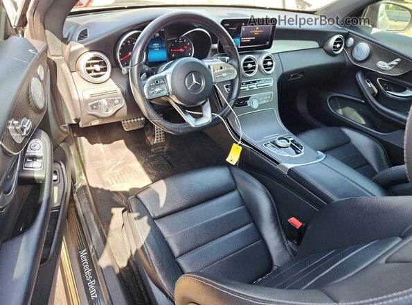 WDDWJ8EB4KF859808 2019 MERCEDES-BENZ C Silver Вид панелі приладів