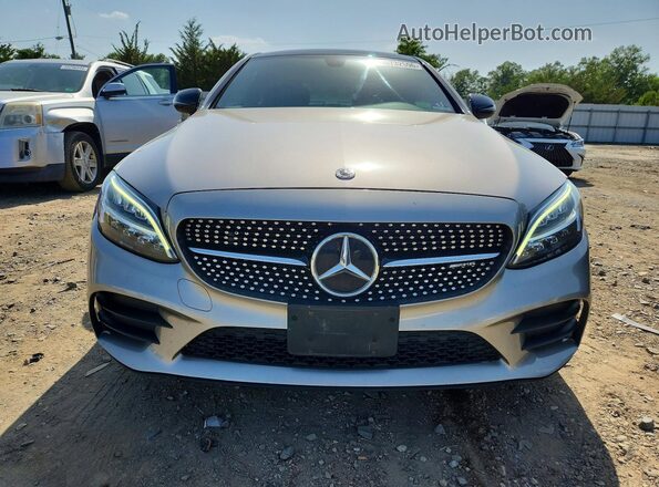 WDDWJ8EB4KF859808 2019 MERCEDES-BENZ C Silver Вид спереду