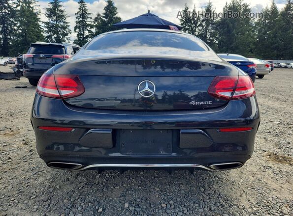 WDDWJ8EBXKF767957 2019 MERCEDES-BENZ C Gray Հետևի տեսք