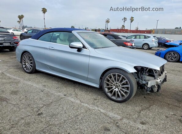 WDDWK4JB7JF617962 2018 MERCEDES-BENZ C Silver წინა მარჯვენა