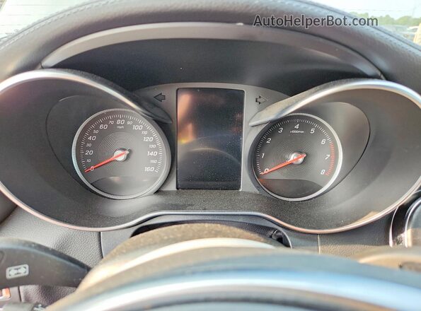 WDDWK4JB9HF426151 2017 MERCEDES-BENZ C Gray Вид щитка приладів