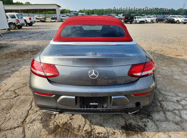 WDDWK4JB9HF426151 2017 MERCEDES-BENZ C Gray Вид ззаду