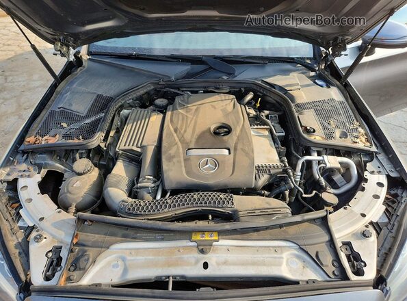 WDDWK4JB9HF426151 2017 MERCEDES-BENZ C Gray Вид задньої частини салону