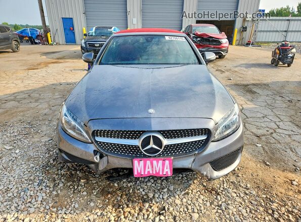 WDDWK4JB9HF426151 2017 MERCEDES-BENZ C Gray Вид спереду