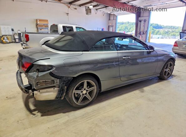 WDDWK4KB8HF434112 2017 MERCEDES-BENZ C Silver Задня права чверть