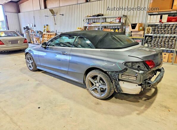 WDDWK4KB8HF434112 2017 MERCEDES-BENZ C Silver Задня ліва чверть