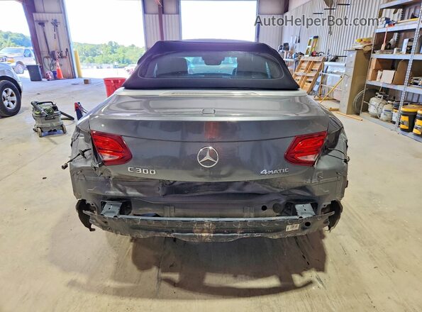 WDDWK4KB8HF434112 2017 MERCEDES-BENZ C Silver Вид ззаду