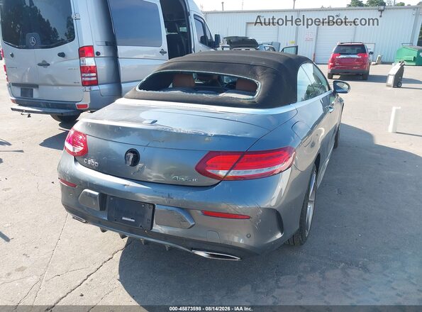 WDDWK4KB9HF443644 2017 MERCEDES-BENZ C-CLASS Gray Вид спереду