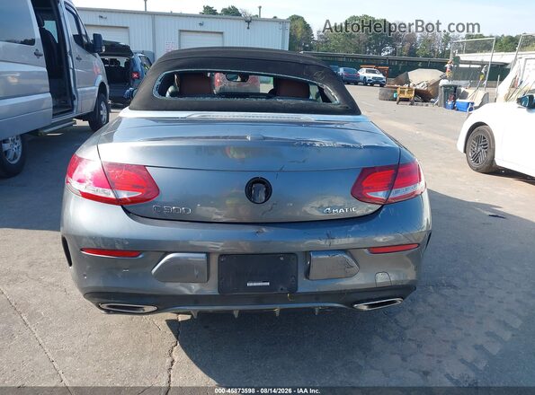 WDDWK4KB9HF443644 2017 MERCEDES-BENZ C-CLASS Gray 