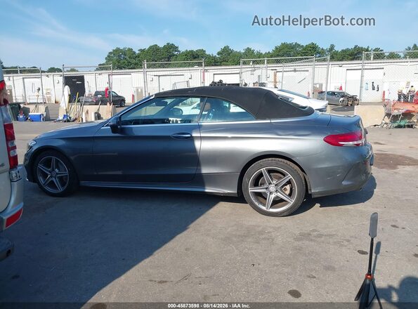 WDDWK4KB9HF443644 2017 MERCEDES-BENZ C-CLASS Gray Панорамний вид салону 360°