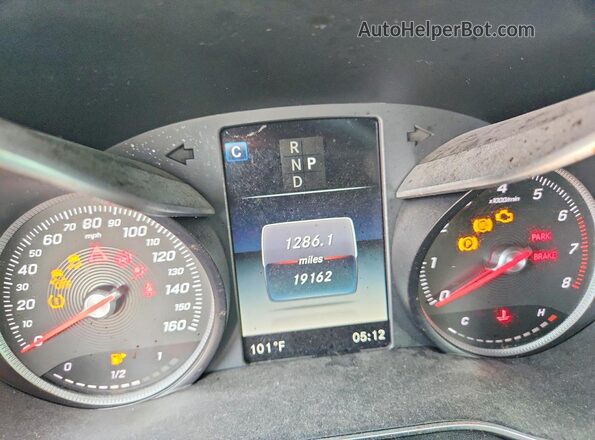WDDWK4KBXJF620272 2018 MERCEDES-BENZ C Silver Widok zestawu wskaźników