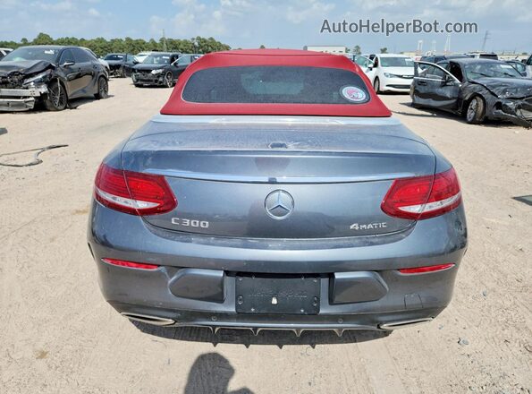 WDDWK4KBXJF620272 2018 MERCEDES-BENZ C Silver Widok z tyłu
