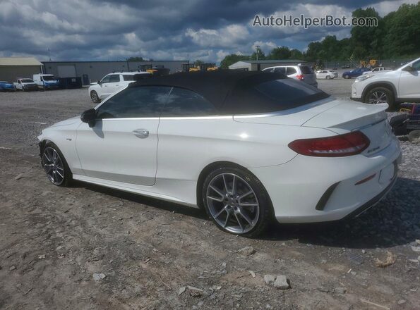 WDDWK6EB6HF557088 2017 MERCEDES-BENZ C White Задня ліва чверть