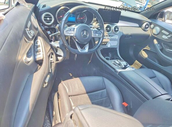 WDDWK8DB2KF809150 2019 MERCEDES-BENZ C Black Առջևի վահանակի տեսք