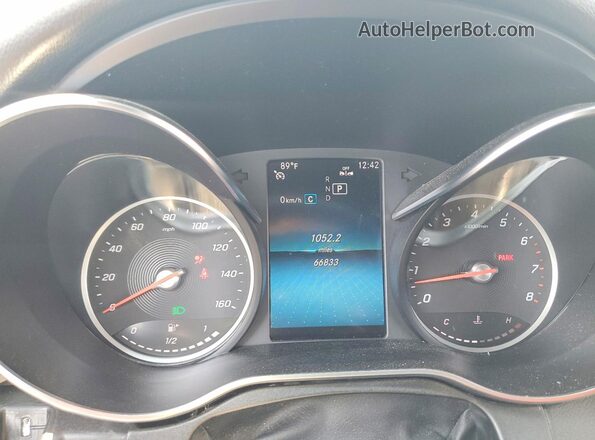 WDDWK8DB2KF809150 2019 MERCEDES-BENZ C Black Սարքավորումների վահանակի տեսք