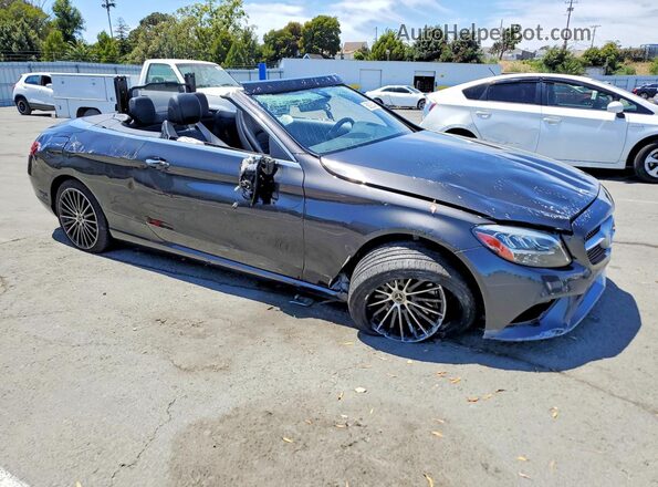 WDDWK8DB4LF965563 2020 MERCEDES-BENZ C Charcoal Przód prawy
