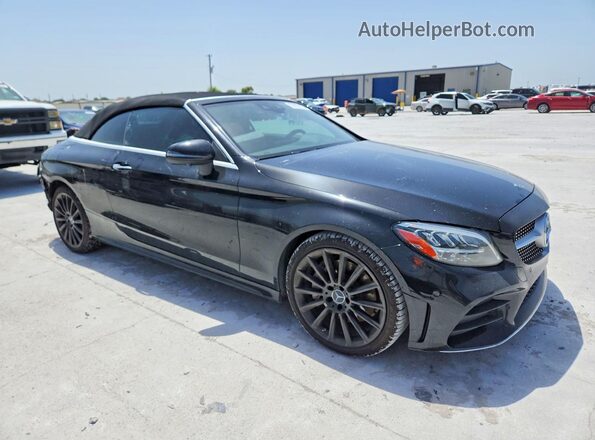 WDDWK8DB5KF795227 2019 MERCEDES-BENZ C Black Front right