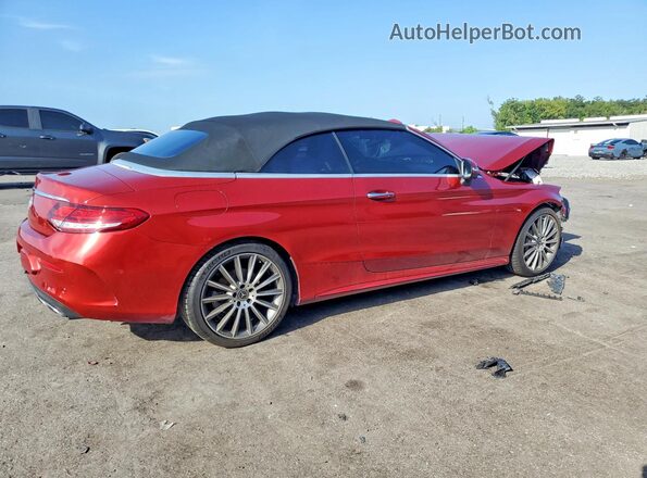 WDDWK8DB6KF844211 2019 MERCEDES-BENZ C Red Tył prawy