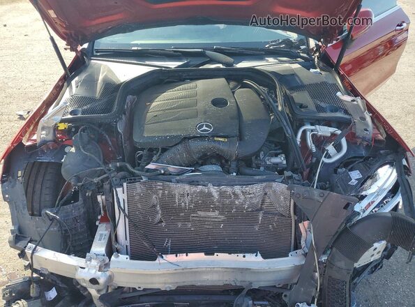 WDDWK8DB6KF844211 2019 MERCEDES-BENZ C Red Widok wnętrza z tyłu