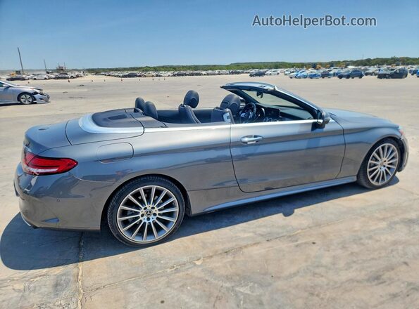 WDDWK8DB9KF798924 2019 MERCEDES-BENZ C Gray Задня права чверть