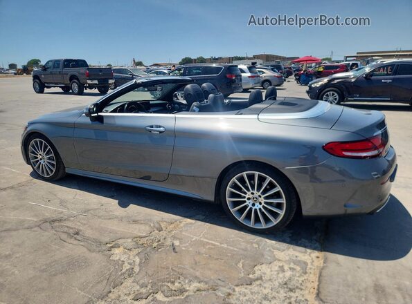 WDDWK8DB9KF798924 2019 MERCEDES-BENZ C Gray Задня ліва чверть