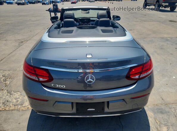 WDDWK8DB9KF798924 2019 MERCEDES-BENZ C Gray Вид ззаду