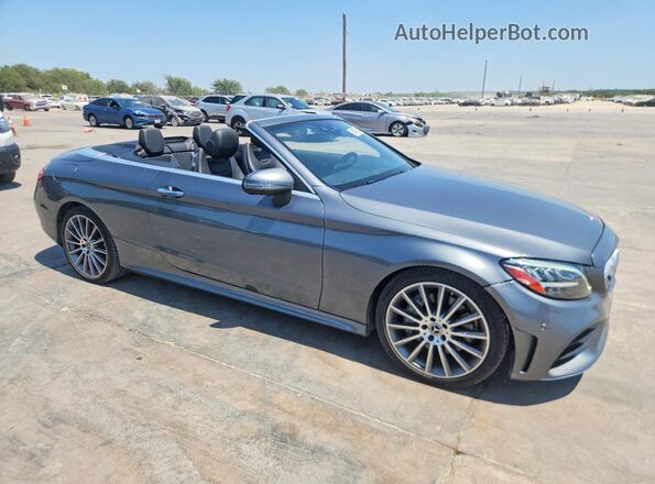 WDDWK8DB9KF798924 2019 MERCEDES-BENZ C Gray Передня права чверть