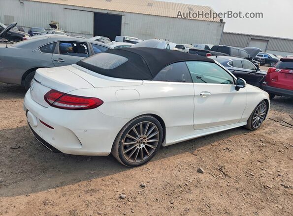 WDDWK8DB9KF831212 2019 MERCEDES-BENZ C White Tył prawy