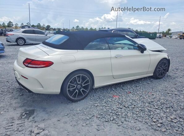WDDWK8DB9LF935443 2020 MERCEDES-BENZ C White Задня права чверть